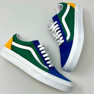 VANS Old Skool Old School Yacht Club Shoes Suede Canvas Casual